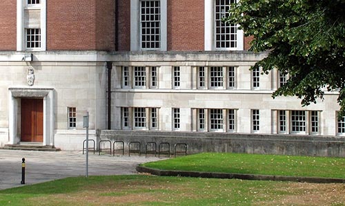 Main library at The University of Manchester.