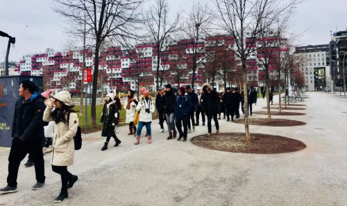 Manchester Urban Design LAB (MUD-Lab) walking tour.