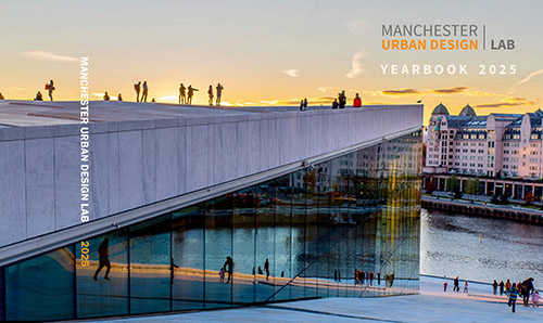 Manchester Urban Design LAB (MUD-Lab) Yearbook (2025) front cover.