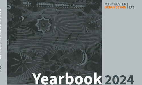 Manchester Urban Design LAB (MUD-Lab) Yearbook (2024) front cover.