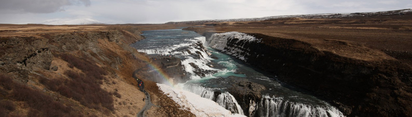 Landscape with rainbow