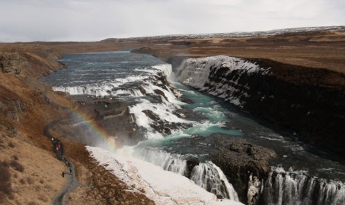 Landscape with a rainbow.